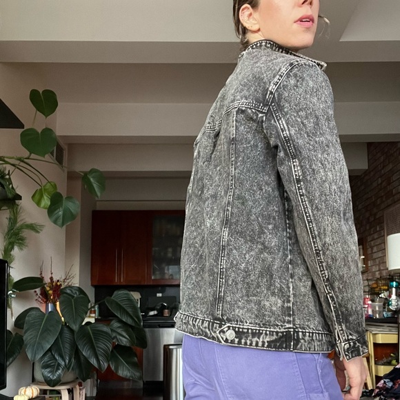 Black Denim Jacket - Picture 3 of 8